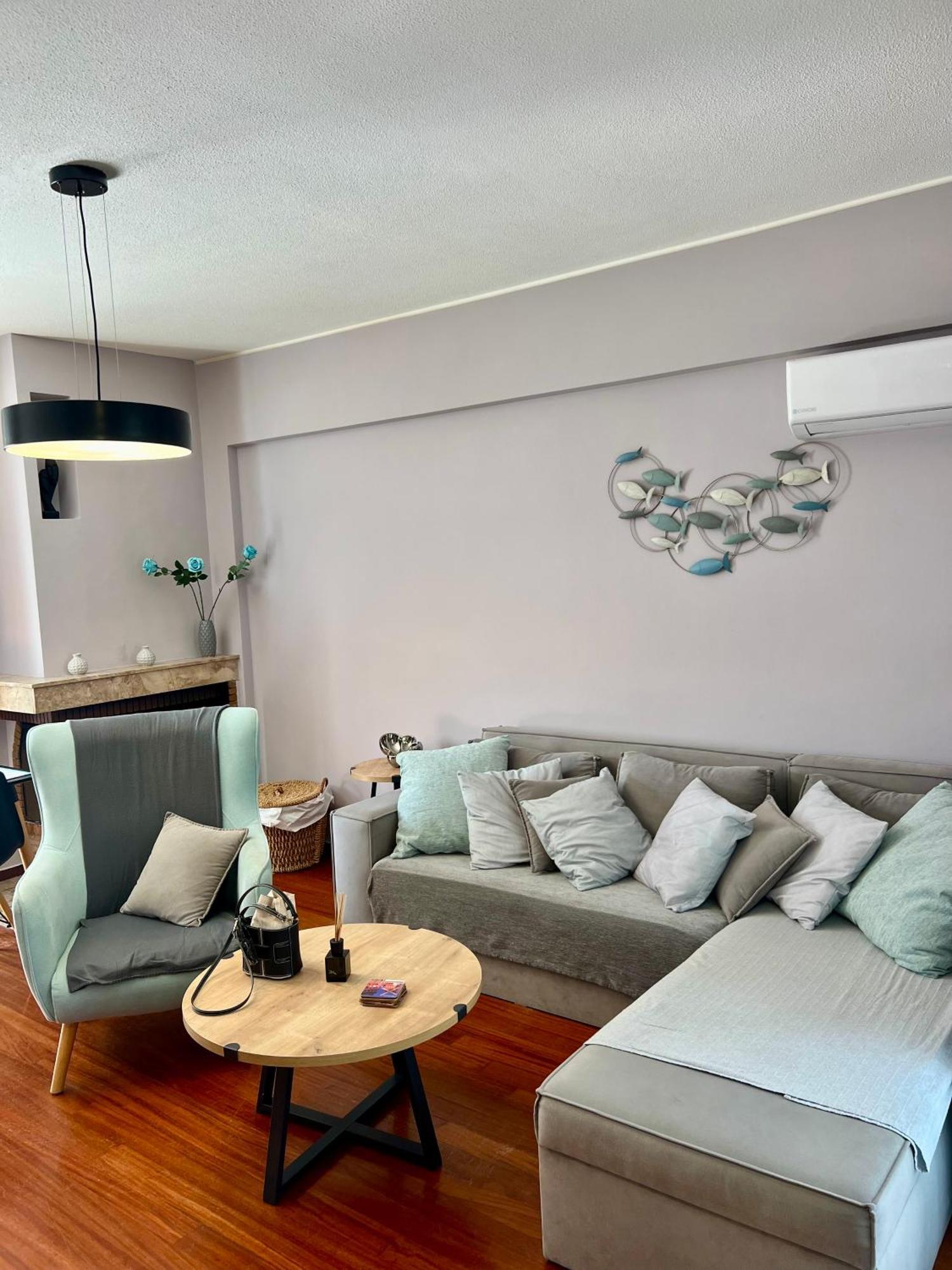 Brand New Brilliant Apartment At Athenian Riviera Bagian luar foto